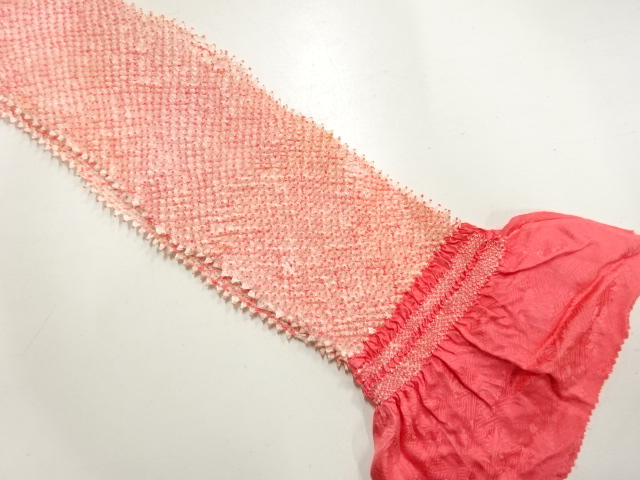 正絹　絞り　帯揚げ